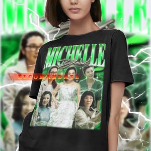 MICHELLE YEOH Vintage Shirt, Michelle Yeoh Homage Tshirt, Michelle Yeoh Fan Tees, Michelle Yeoh Retro 90s Sweater, Michelle Yeoh Merch Gift