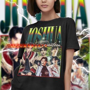 SEVENTEEN JOSHUA 03 Tシャツ SEVENTEEN JOSHUA 3TH ANNIVERSARY T-SHIRT Size L NEW Member