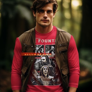 The Fountain Shirt, The Fountain Retro 90s Tshirt, Vintage Sweater, The Fountain Bootleg Tees, Hugh Jackman, Darren Aronofsky image 3