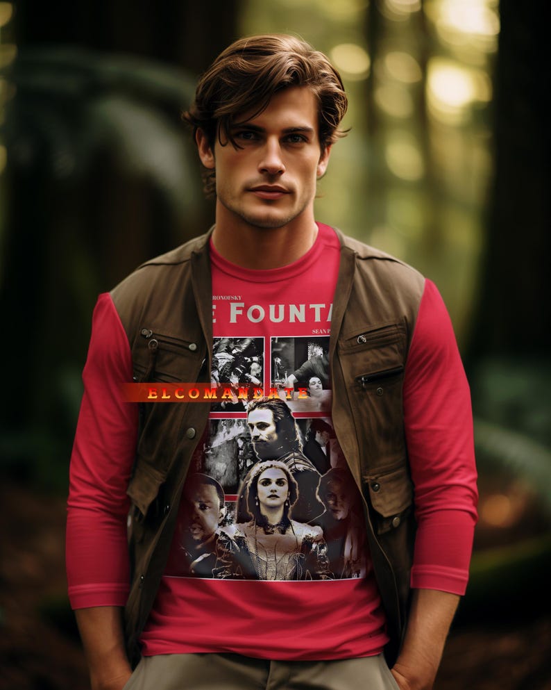 The Fountain Shirt, The Fountain Retro 90s Tshirt, Vintage Sweater, The Fountain Bootleg Tees, Hugh Jackman, Darren Aronofsky image 3