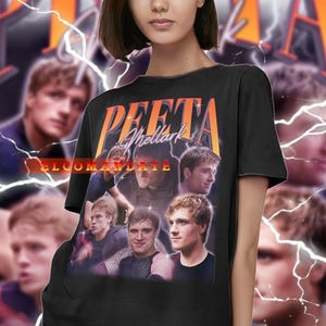 PEETA MELLARK Vintage Shirt, Peeta Mellark Homage Tshirt, Peeta Mellark Fan Tees, Peeta Mellark Retro 90s Sweater, Peeta Mellark Merch Gift
