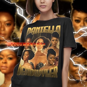 DANIELLA DEADWYLER Vintage Shirt, Daniella Deadwyler Hommage Tshirt, Daniella Deadwyler Fan Tees, Daniella Deadwyler Retro 90er Jahre Pullover