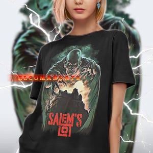 SALEM&#39;S LOT Shirt, Horror Salem&#39;s Lot Vintage Shirt, Salem&#39;s Lot Retro 90s Tshirt, Salem&#39;s Lot Bootleg Tee, Stephen King Retro
