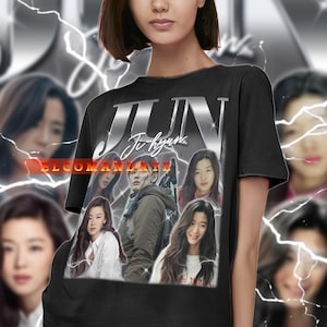 JUN JI-HYUN Actress Homage Shirt, Jun Ji-Hyun Vintage Tshirt, Jun Ji-Hyun Fan Tees, Jun Ji-Hyun Retro 90s Sweater, Jun Ji-Hyun Merch Gift