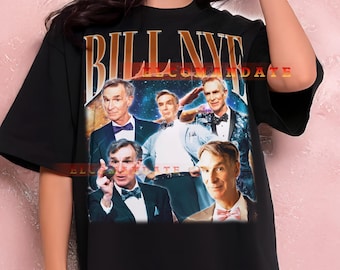 BILL NYE Shirt, Bill Nye Vintage Shirt, Bill Nye Retro 90s Tshirt, Bill Nye Bootleg Tee, Bill Nye Sweater, Science Guy