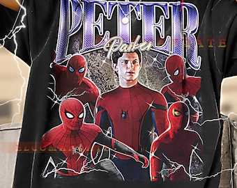 Peter Parker Bootleg Tee, Peter Parker Longsleeve Tee, Peter Parker Retro Tee, Peter Parker Vintage Tee, Peter Parker 90s Tee