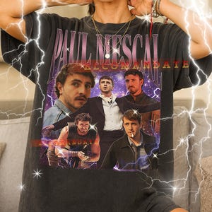 Paul Mescal Vintage Bootleg T-Shirt, Retro 90s Actor Merch, Normal People Aftersun Fan Tee, Movie Lover Gift