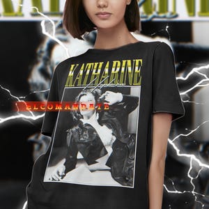 Actress KATHARINE HEPBURN Homage Shirt, Katharine Hepburn Vintage Tshirt, Katharine Hepburn Fan Tees, Katharine Hepburn Retro 90s Sweater