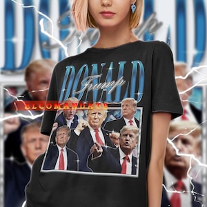 TRUMP Shirt, Trump Vintage Shirt, Trump Retro 90s Tshirt, Trump Sweatshirt, Trump Longsleeve, Trump MAGA, Trump 2024, Trump President Shirt
