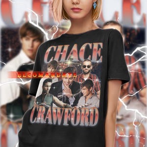 CHACE CRAWFORD Shirt, Chace Crawford Vintage Shirt, Chace Crawford Retro 90s Tshirt, Chace Crawford Sweatshirt, Chace Crawford Longsleeve