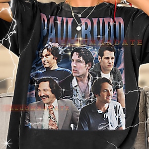 PAUL RUDD Bootleg Shirt, Paul Rudd Retro Tees, Ageless Charm T-Shirt, Comedy King Longsleeve, Paul Rudd Vintage Sweater