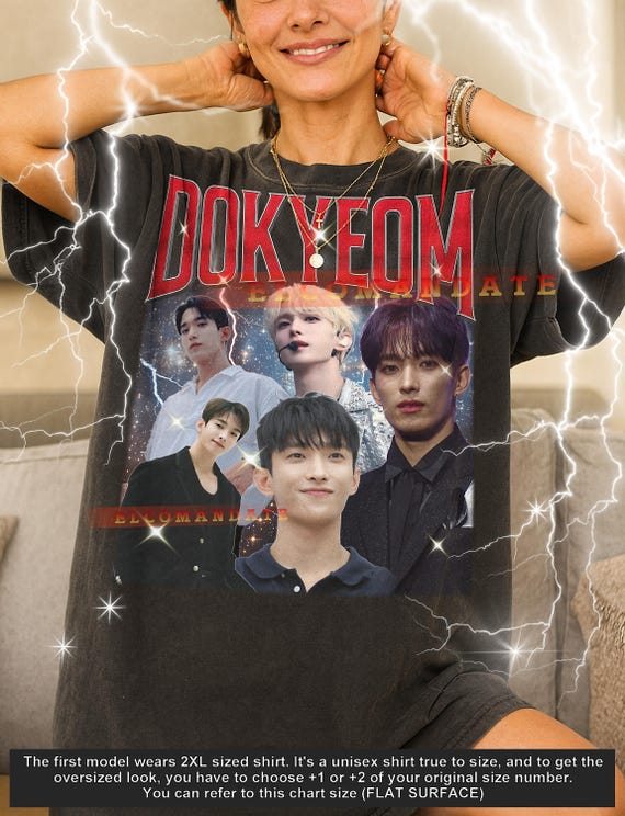 ヴィンテージ ドギョム SEVENTEEN Tシャツ、レトロ 90年代 ブートレグ