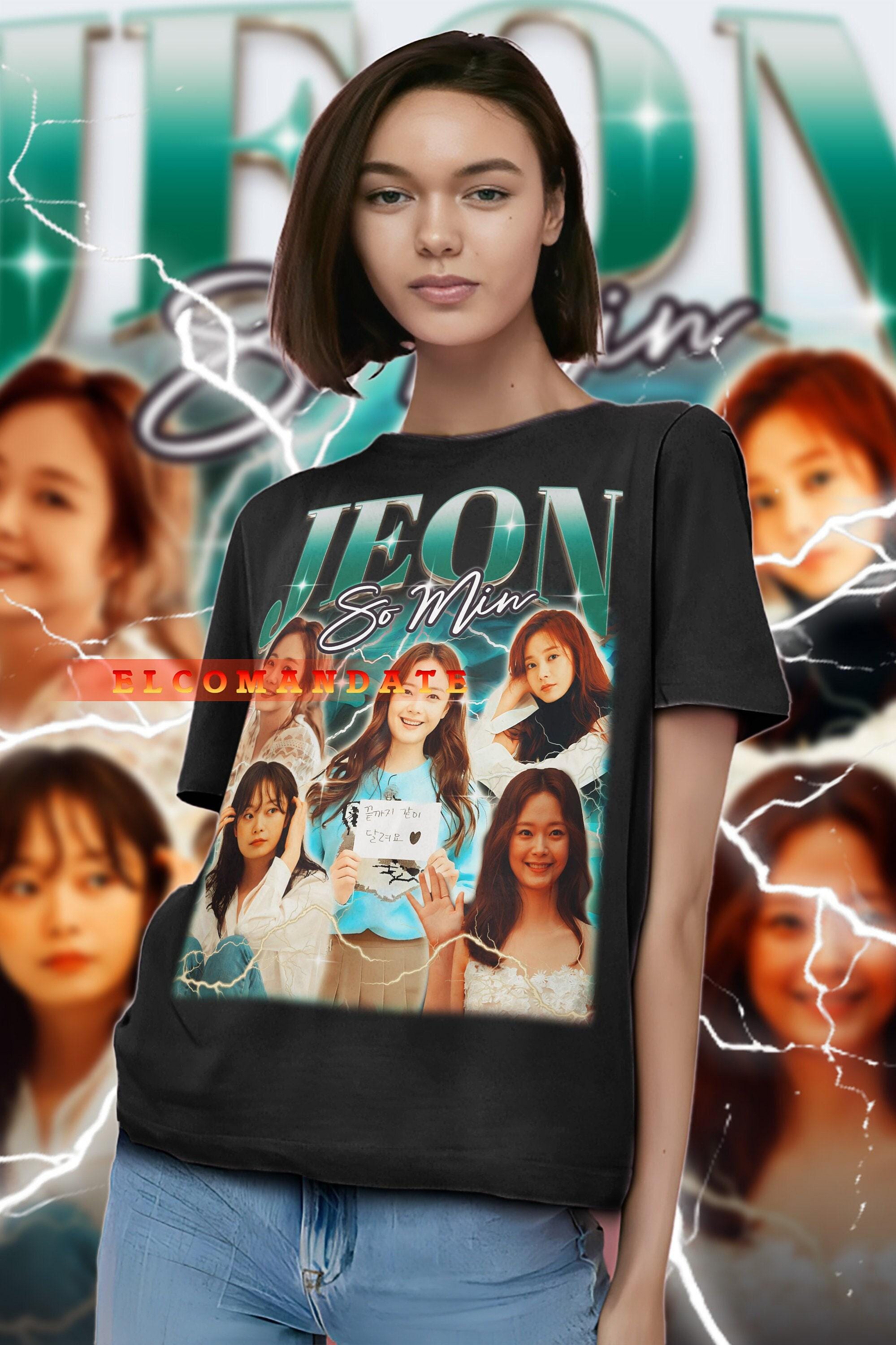 JEON SO MIN Vintage Shirt, Jeon So Min Homage Tshirt, Jeon So Min Fan Tees, Jeon So Min Retro 90s Sweater, Jeon So Min Merch Gift