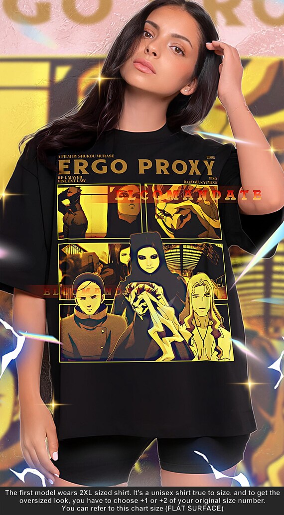 ERGO PROXYシャツ、ERGO Proxyヴィンテージシャツ、ERGO ProxyレトロT 
