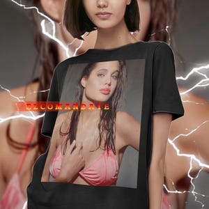 Actress ANGELINA JOLIE Vintage Shirt, Angelina Jolie Homage Tshirt, Angelina Jolie Fan Tees, Angelina Jolie Retro 90s Sweater Angelina Jolie