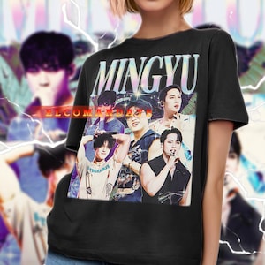 MINGYU SEVENTEEN Shirt, Mingyu Vintage Shirt, Mingyu Retro 90s Tshirt, Mingyu Bootleg Tee, Mingyu Sweater, Seventeen Performer