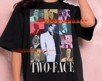 Two-Face, Two-Face Shirt, Two-Face Retro, Two-Face Bootleg, Two-Face Sweater, Two-Face Vintage, Harvey Dent