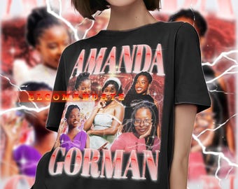 AMANDA GORMAN Vintage Shirt, Amanda Gorman Homage Tshirt, Amanda Gorman Fan Tees, Amanda Gorman Retro 90s Sweater, Amanda Gorman Merch Gift