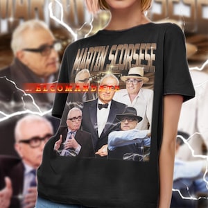 MARTIN SCORSESE Shirt, Martin Scorsese Vintage Shirt, Martin Scorsese Retro 90s Tshirt, Martin Scorsese Bootleg Tee, Martin Scorsese Sweater