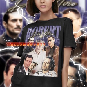 ROBERT DE NIRO Vintage Shirt, Robert De Niro Homage Tshirt, Robert De Niro Fan Tees, Robert De Niro Retro 90s Sweater, Robert De Niro Merch