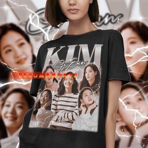 KIM GO EUN Actress Vintage Shirt, Kim Go Eun Homage Tshirt, Kim Go Eun Fan Tees, Kim Go Eun Retro 90s Sweater, Kim Go Eun Merch Gift