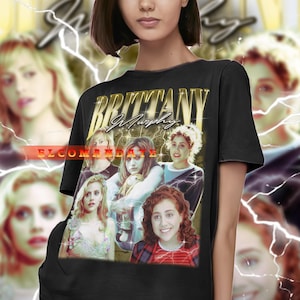 BRITTANY MURPHY Vintage Shirt, Brittany Murphy Homage Tshirt, Brittany Murphy Fan Tees, Brittany Murphy Retro 90s Sweater, Brittany Murphy