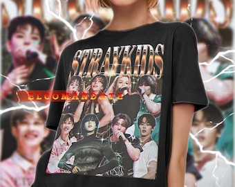 Stray Kids Bootleg Shirt - Stray Kids Vintage Shirt, Stray Kids Fan, Stray Kids Retro 90s, Stray Kids Tee, Stray Kids Gift