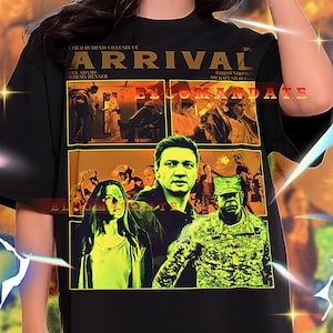 ARRIVAL MOVIE Shirt, Arrival Vintage Shirt, Arrival Retro Tshirt, Arrival Bootleg Tee, Louise Banks Shirt, Jeremy Renner Shirt