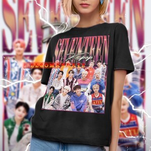 Seventeen Fan, Seventeen 90s, Seventeen Tee, Seventeen Gift, SEVENTEEN Homage Shirt, Seventeen Retro Shirt