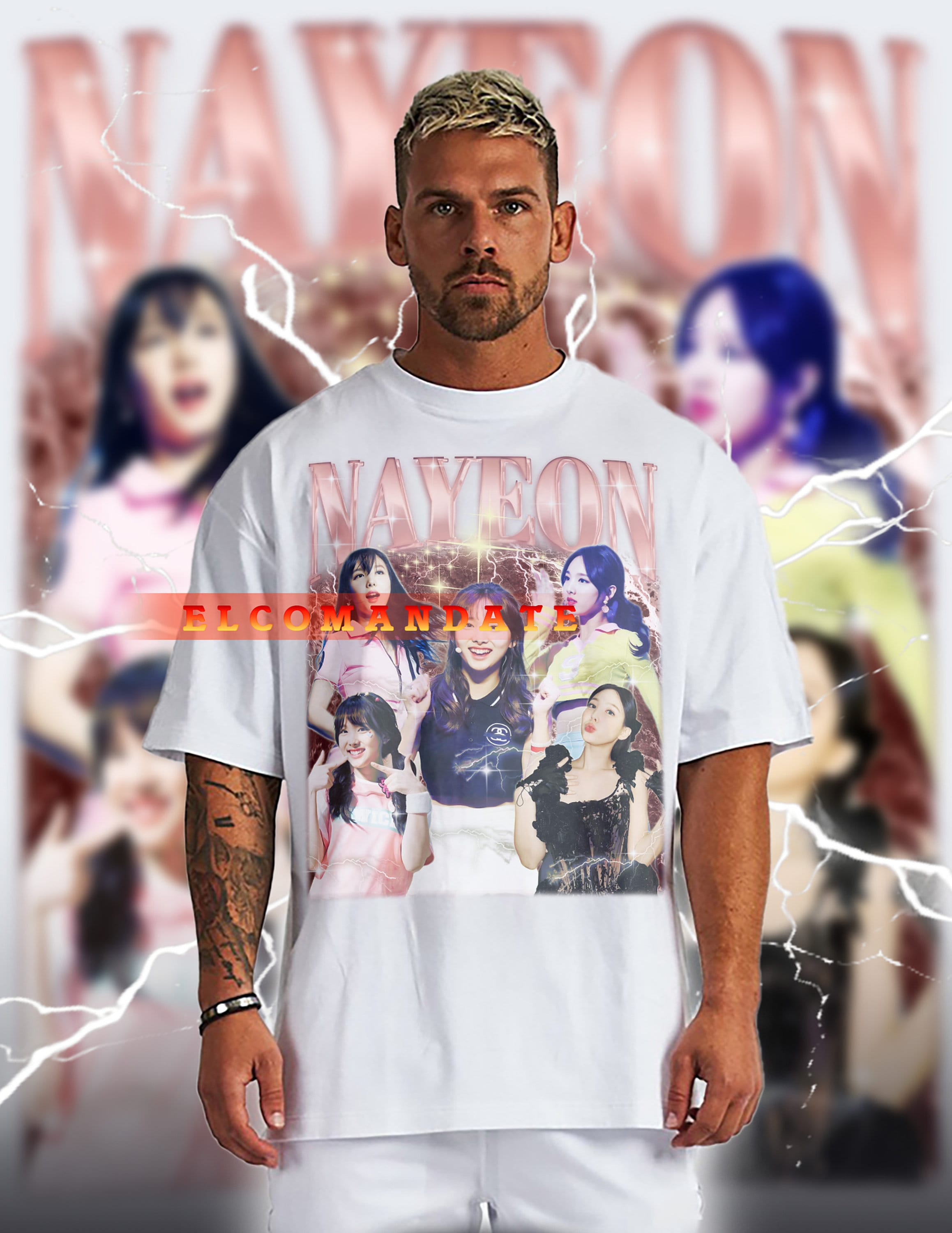 NAYEON TWICE Vintage Shirt, Nayeon Twice Homage Tshirt, Nayeon