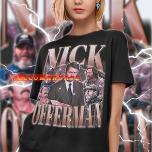 NICK OFFERMAN Shirt, Ron Swanson Shirt, Nick Offerman Retro 90s Tshirt, Nick Offerman Bootleg Tee, Nick Offerman Sweater