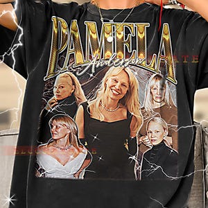 Pamela Anderson Bootleg Shirt, Pamela Anderson Longsleeve Tee, Pamela Anderson Retro Tee, Pamela Anderson Vintage Tee