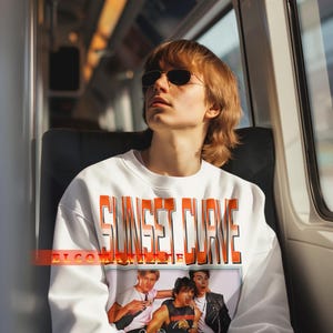 SUNSET CURVE Shirt - Sunset Curve Vintage Shirt, Sunset Curve Retro 90s Tshirt, Sunset Curve Bootleg Tee, Sunset Curve Sweater