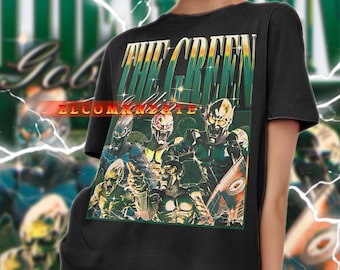 GREEN GOBLIN Shirt, Grünes Goblin Vintage Shirt, Grünes Goblin Retro 90er Jahre Tshirt, Grünes Kobold Bootleg Tee