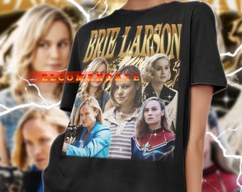 BRIE LARSON Shirt, Brie Larson Vintage Shirt, Brie Larson Retro 90s Tshirt, Brie Larson Bootleg Tee, Brie Larson Sweater