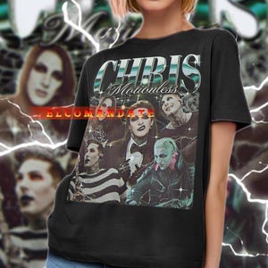 CHRIS MOTIONLESS Shirt, Chris Motionless Vintage Shirt, Chris Motionless Retro 90s Tshirt, Chris Motionless Bootleg Tee