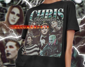 CHRIS MOTIONLESS Shirt, Chris Motionless Vintage Shirt, Chris Motionless Retro 90s Tshirt, Chris Motionless Bootleg Tee