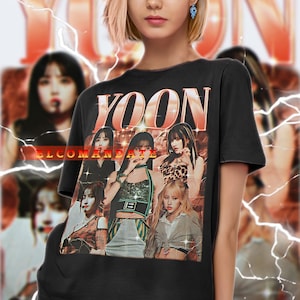 YOON STAYC Shirt, Yoon Vintage Shirt, Yoon Retro 90s Tshirt, Yoon Bootleg Tee, Yoon Sweater, STAYC Vocalist, Talented Performer, K-Pop Star