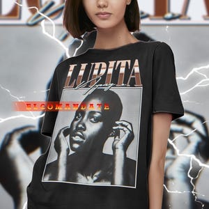 Retro LUPITA NYONG&#39;O Vintage Shirt, Lupita Nyong&#39;O Tshirt, Lupita Nyong&#39;O Fan Tees, Lupita Nyong&#39;O Retro 90s Sweater, Lupita Nyong&#39;O Merch