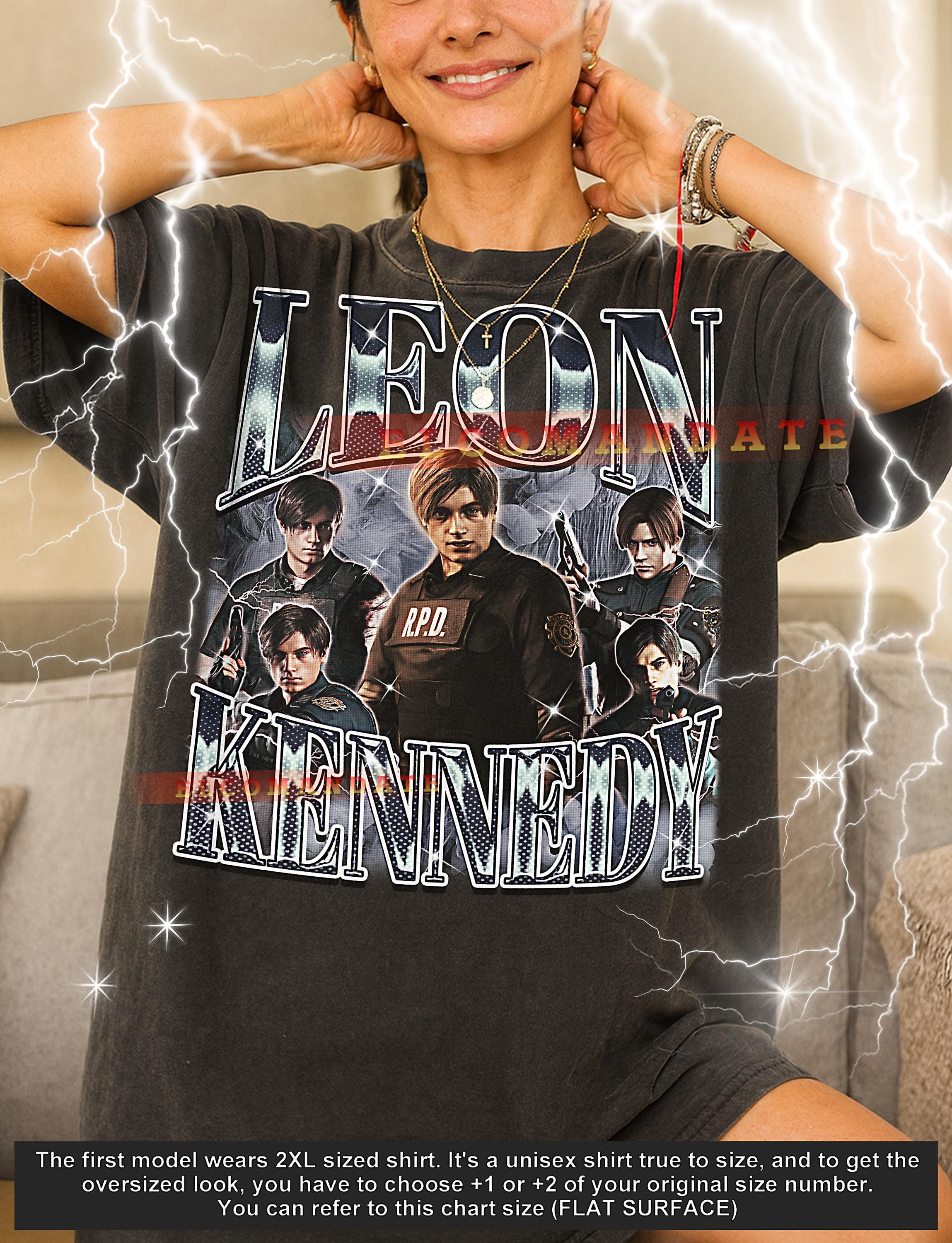 【90s】Hanes I'm Leon Tシャツ vintage Y2k Leon Kennedy Bootleg T-shirt, Retro 90s Tee, Video Game Merch