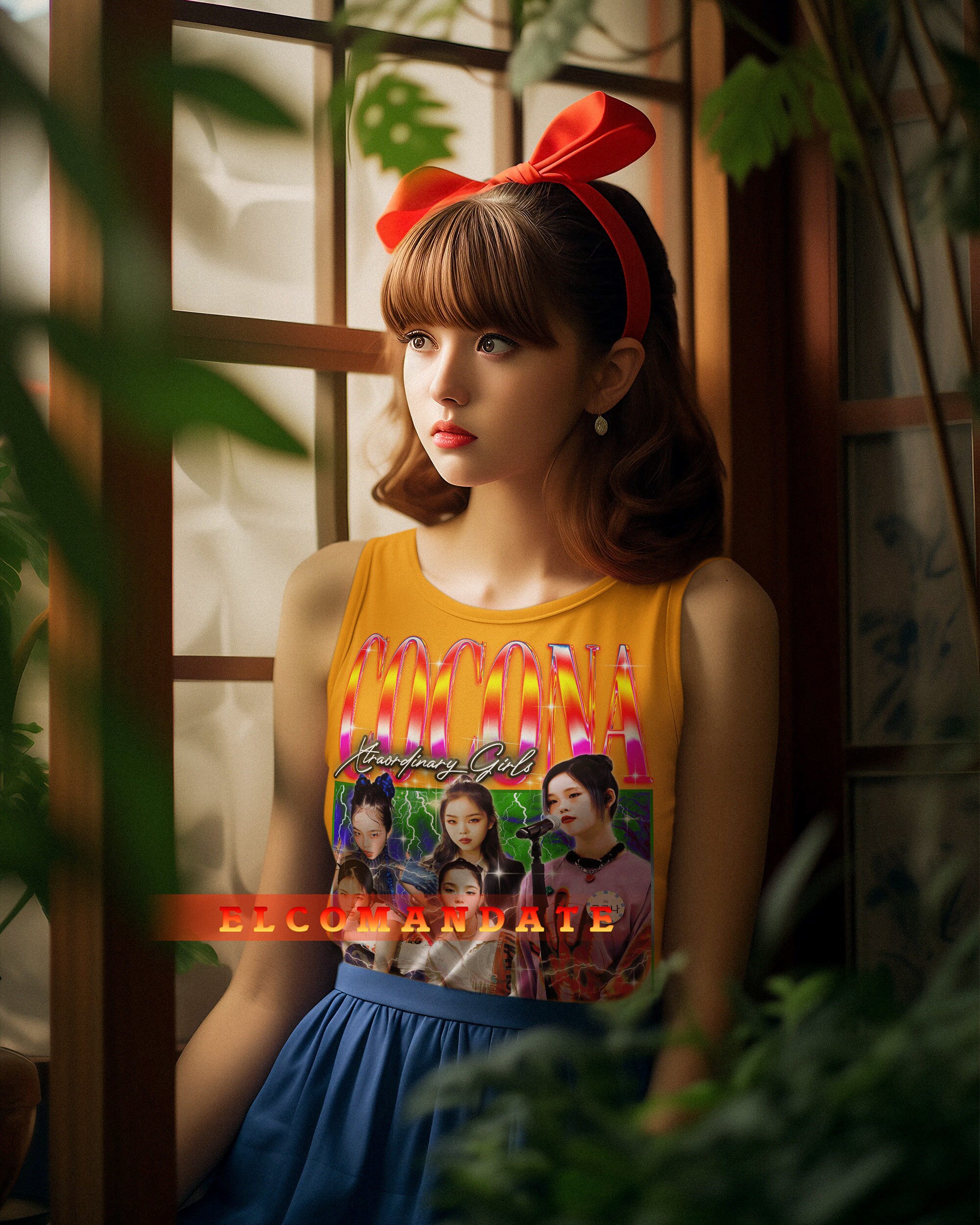 COCONA Xtraordinary Girls, COCONA XG Vintage Shirt, Cocona Xg