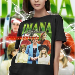 PRINCESS DIANA Vintage Shirt, Princess Diana Bootleg Tshirt, Princess Diana Fan Tees, Princess Diana Retro 90s Sweater, Diana Merch Gift