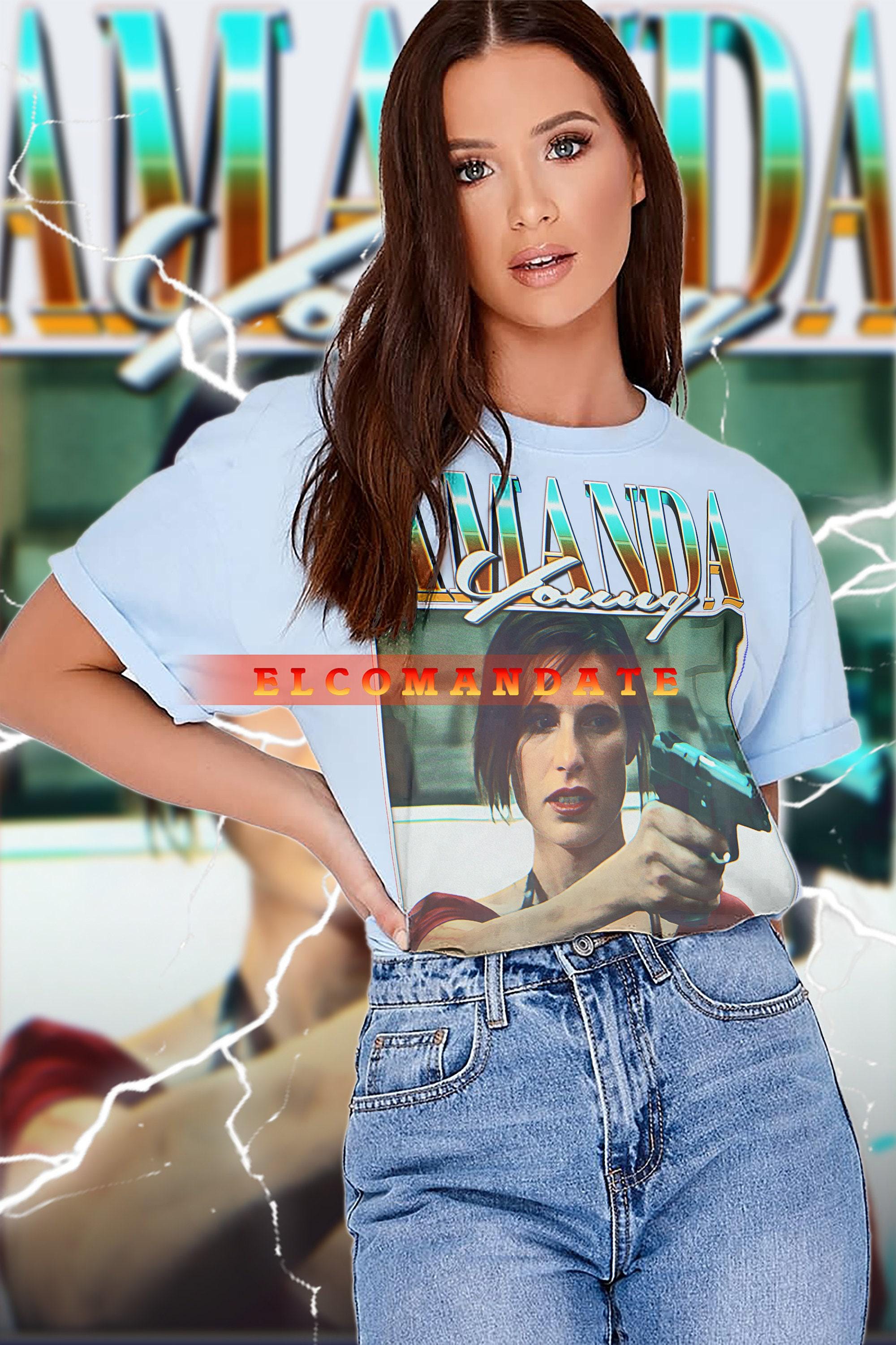 Ameri VINTAGE - ameri vintage♡ amanda tops AMANDA YOUNG Vintage Shirt, Amanda Young Homage Tshirt, Amanda
