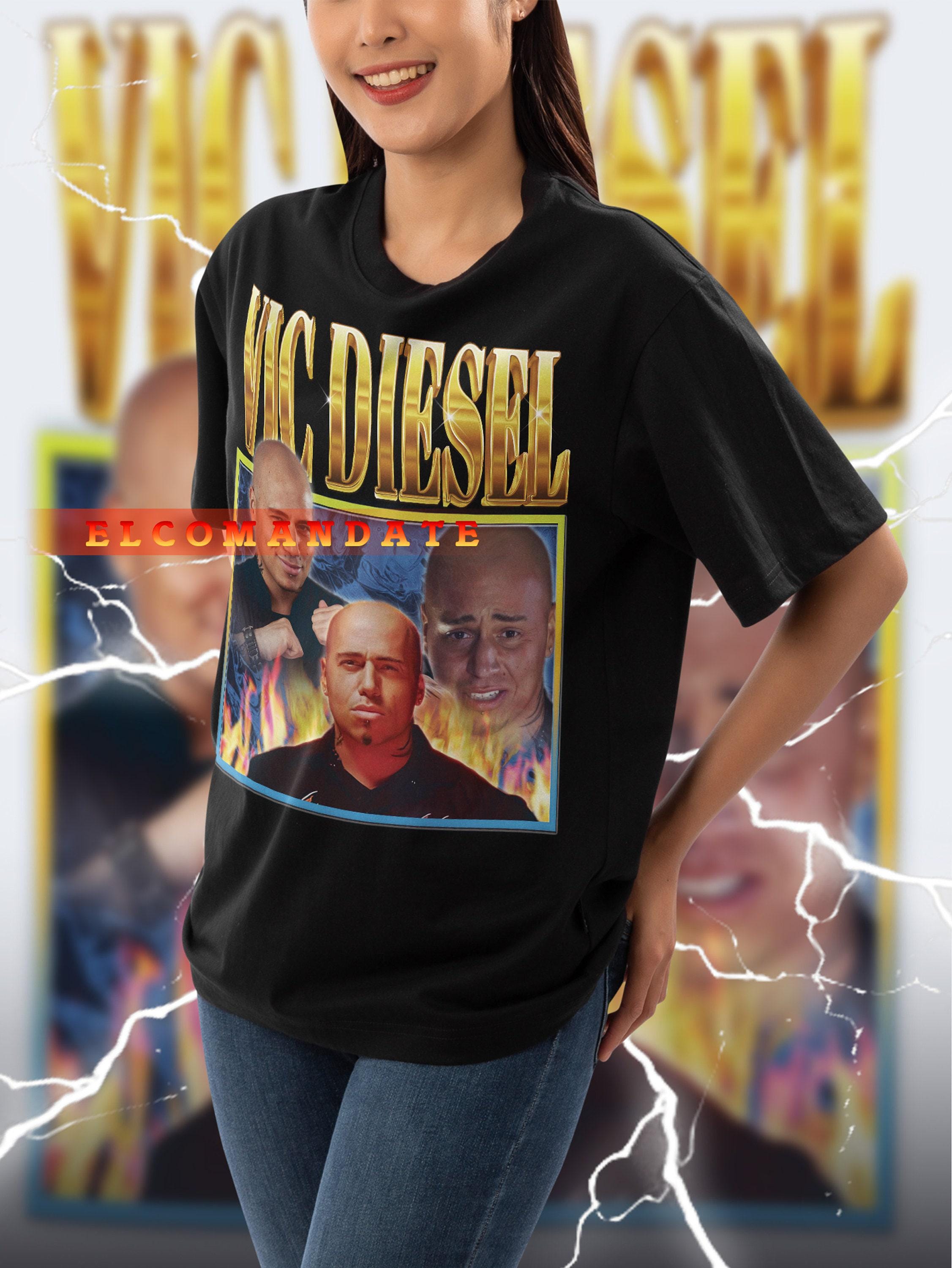 Vic Diesel MEME, VIN DIESEL Vintage Shirt, Vin Diesel Homage