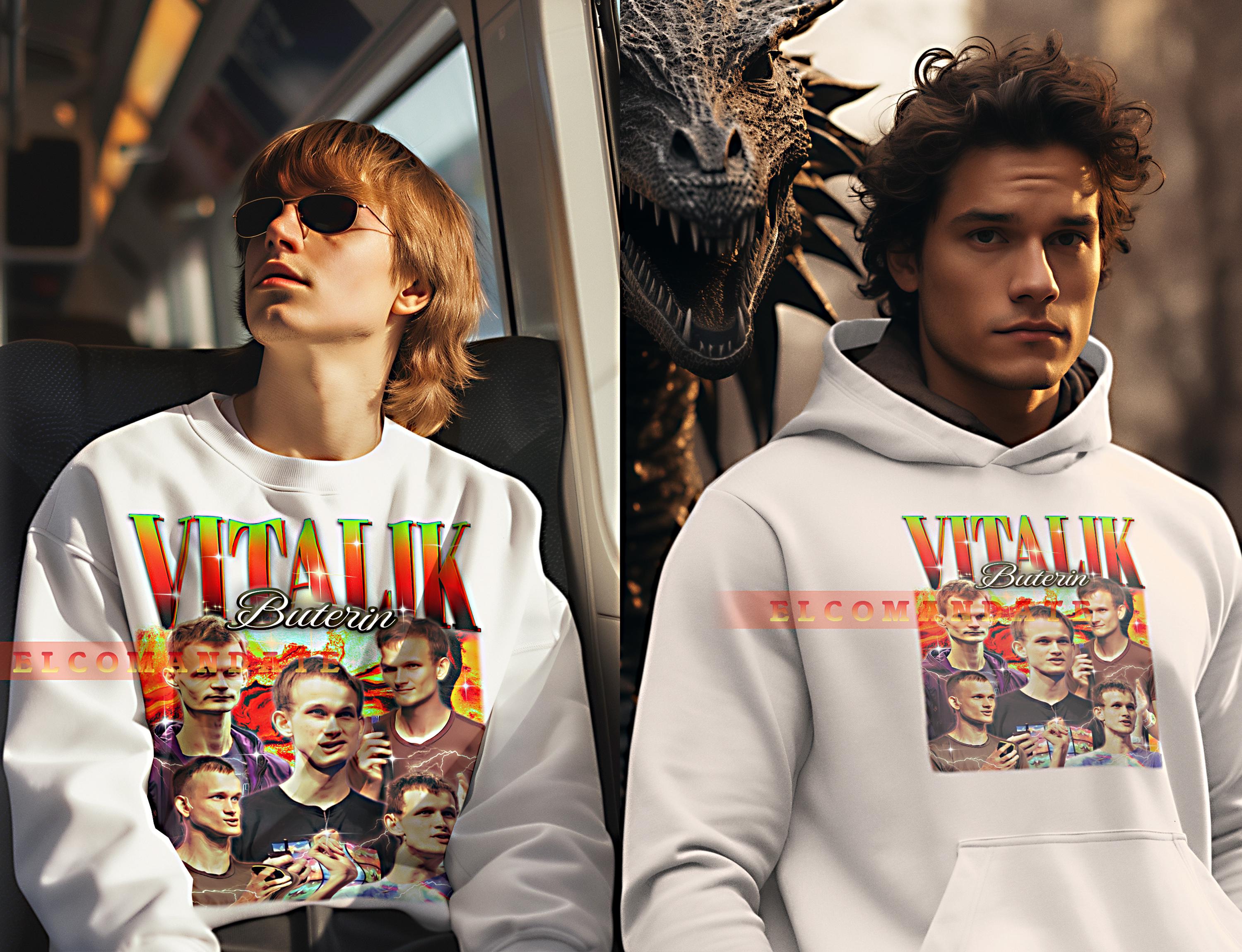 VITALIK BUTERIN Bootleg Shirt, Vitalik Buterin Retro Tees, Crypto Pioneer  T-shirt, Visionary Logic Longsleeve, Vitalik Buterin Sweater - Etsy