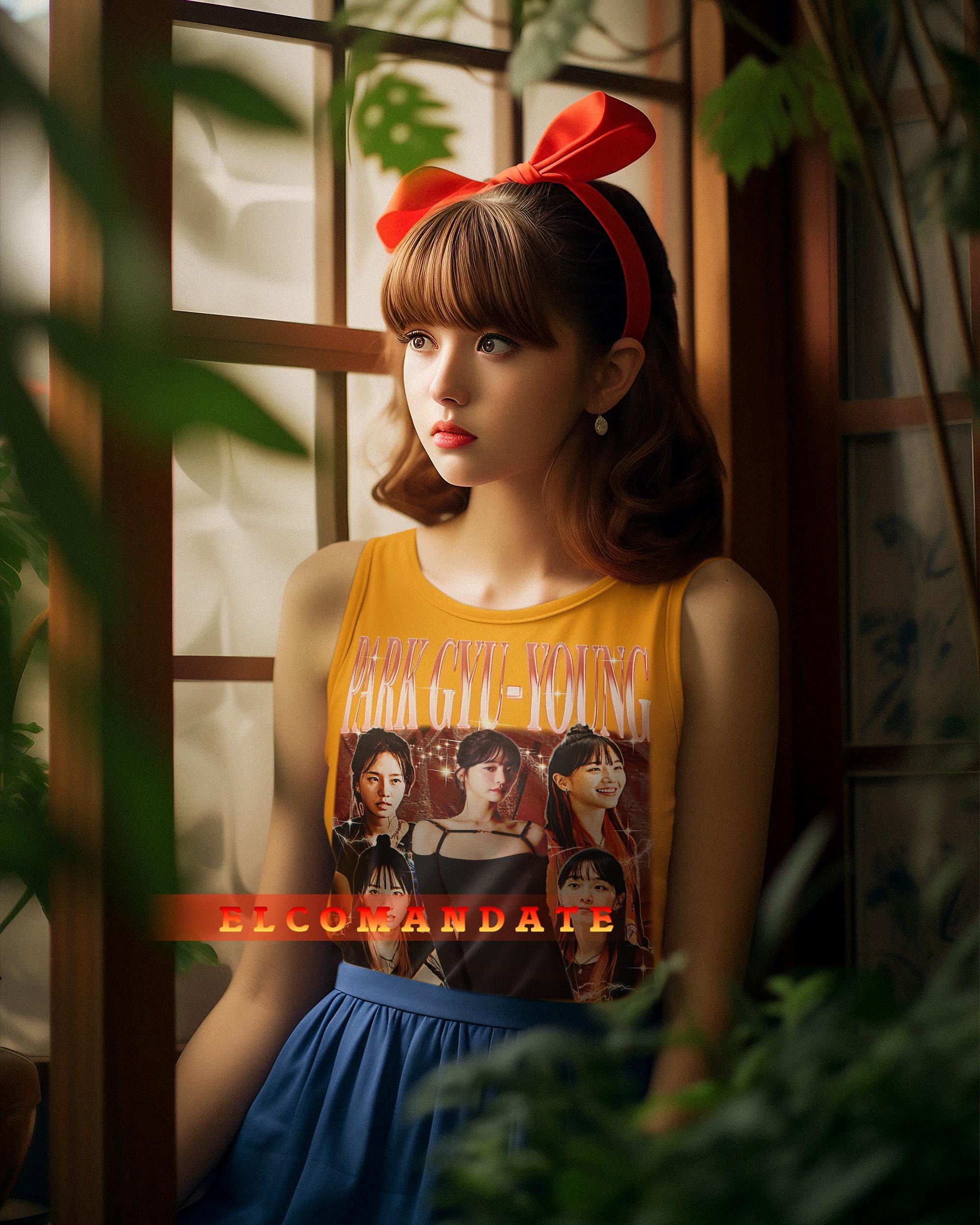 Tシャツ・カットソー SATUR [Park Gyu-young PICK] Clash Nostalgia Vintage Graphic PARK GYU-YOUNG Shirt - Park Gyu-young Vintage Shirt, Park