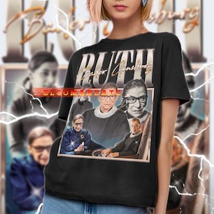 RUTH BADER GINSBURG Shirt, Ruth Bader Ginsburg Vintage Shirt, Ruth Bader Ginsburg Retro 90s Tshirt, Ruth Bader Ginsburg Bootleg Tee
