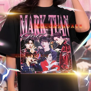 MARK Shirt, Mark Tuan Vintage Shirt, Mark Retro 90s Tshirt, Mark Bootleg Tee, Mark Sweater, Got7 Tee, Bambam Tshirt, Jackson Wang Sweater