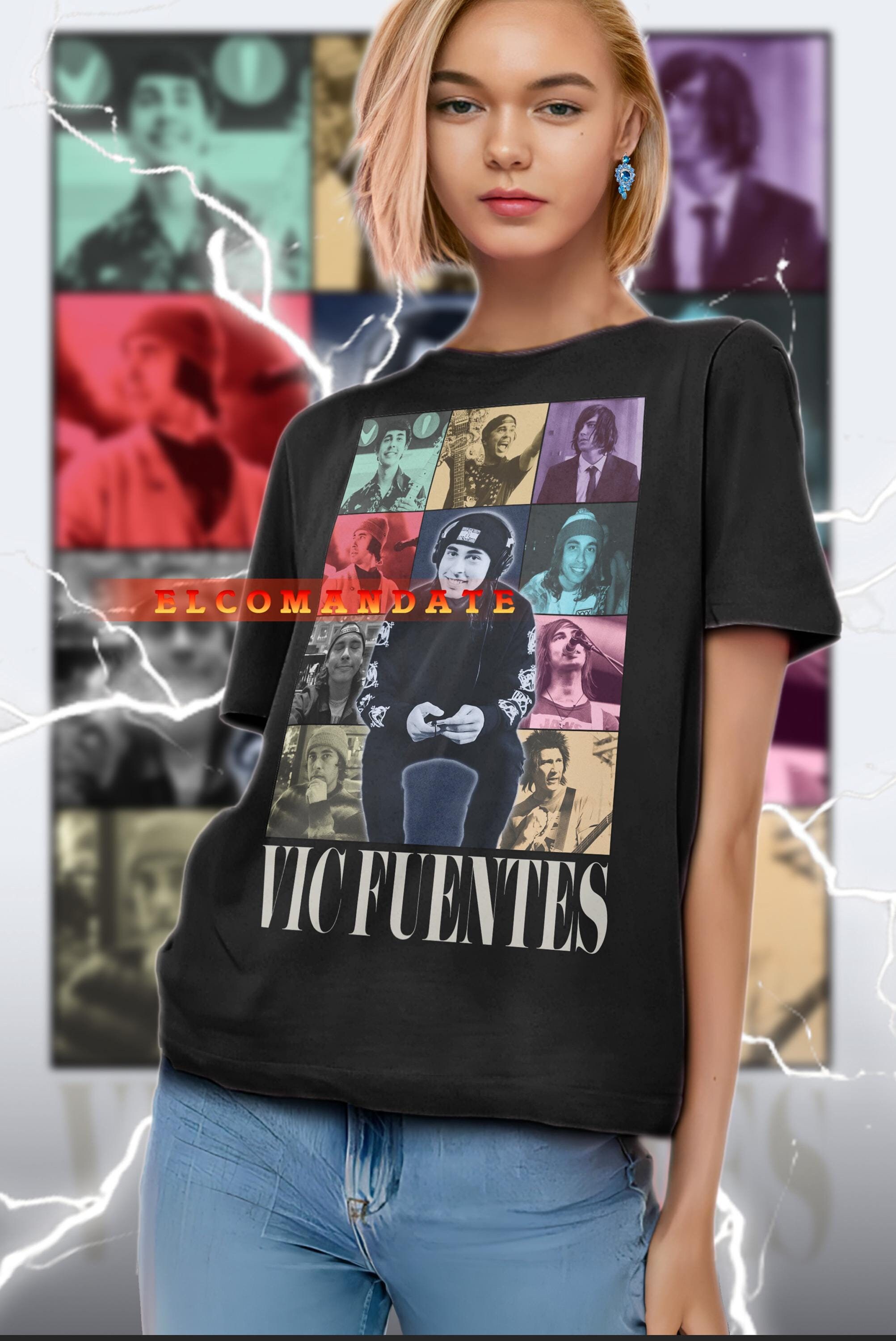 VIC FUENTES Shirt - Vic Fuentes Vintage Shirt, Vic Fuentes Retro 90s Tshirt, Vic Fuentes Bootleg Tee, Vic Fuentes Sweater