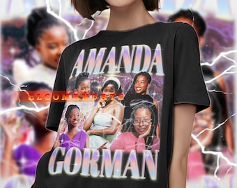 AMANDA GORMAN Vintage Shirt, Amanda Gorman Homage Tshirt, Amanda Gorman Fan Tees, Amanda Gorman Retro 90s Sweater, Amanda Gorman Merch Gift